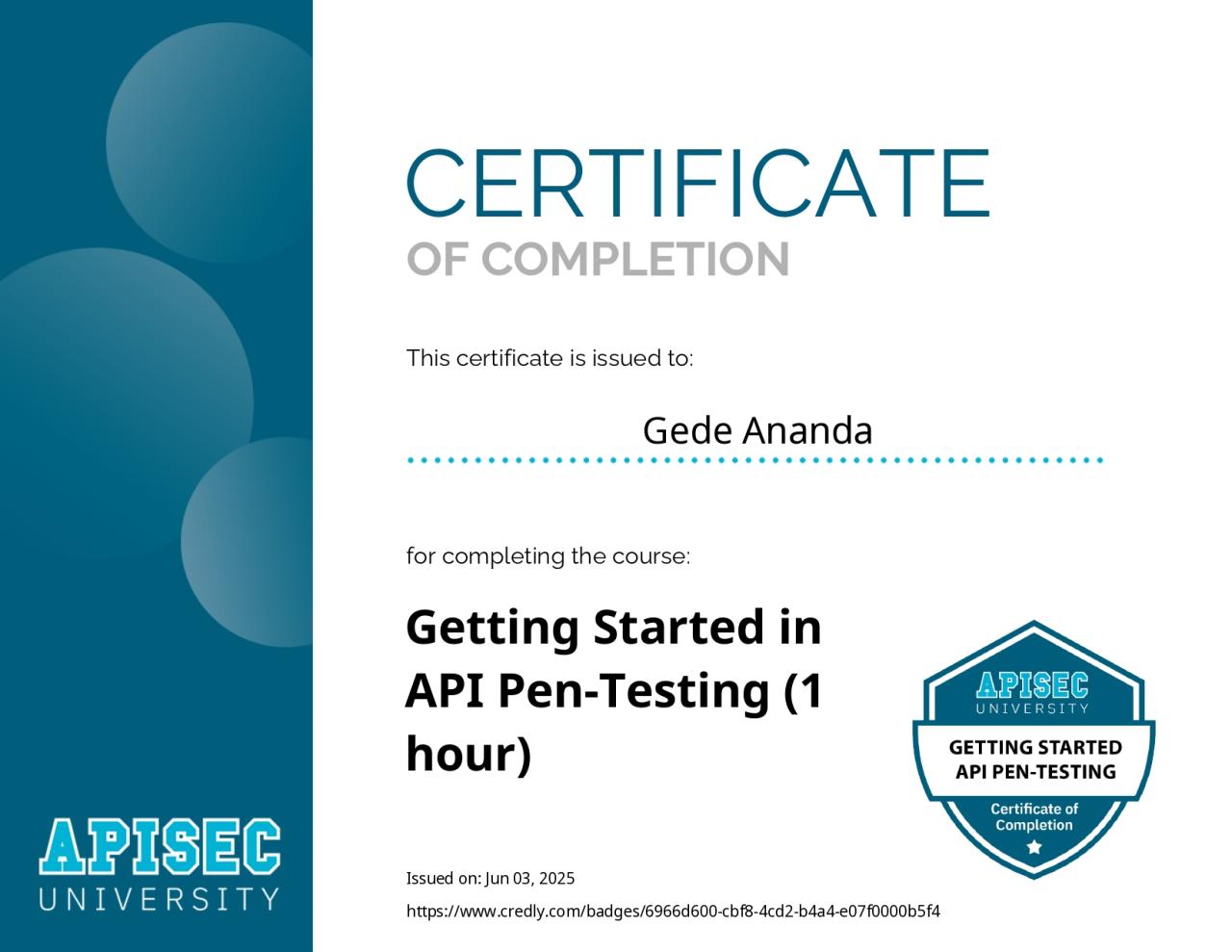 Getting Started in API Pen-Testing
