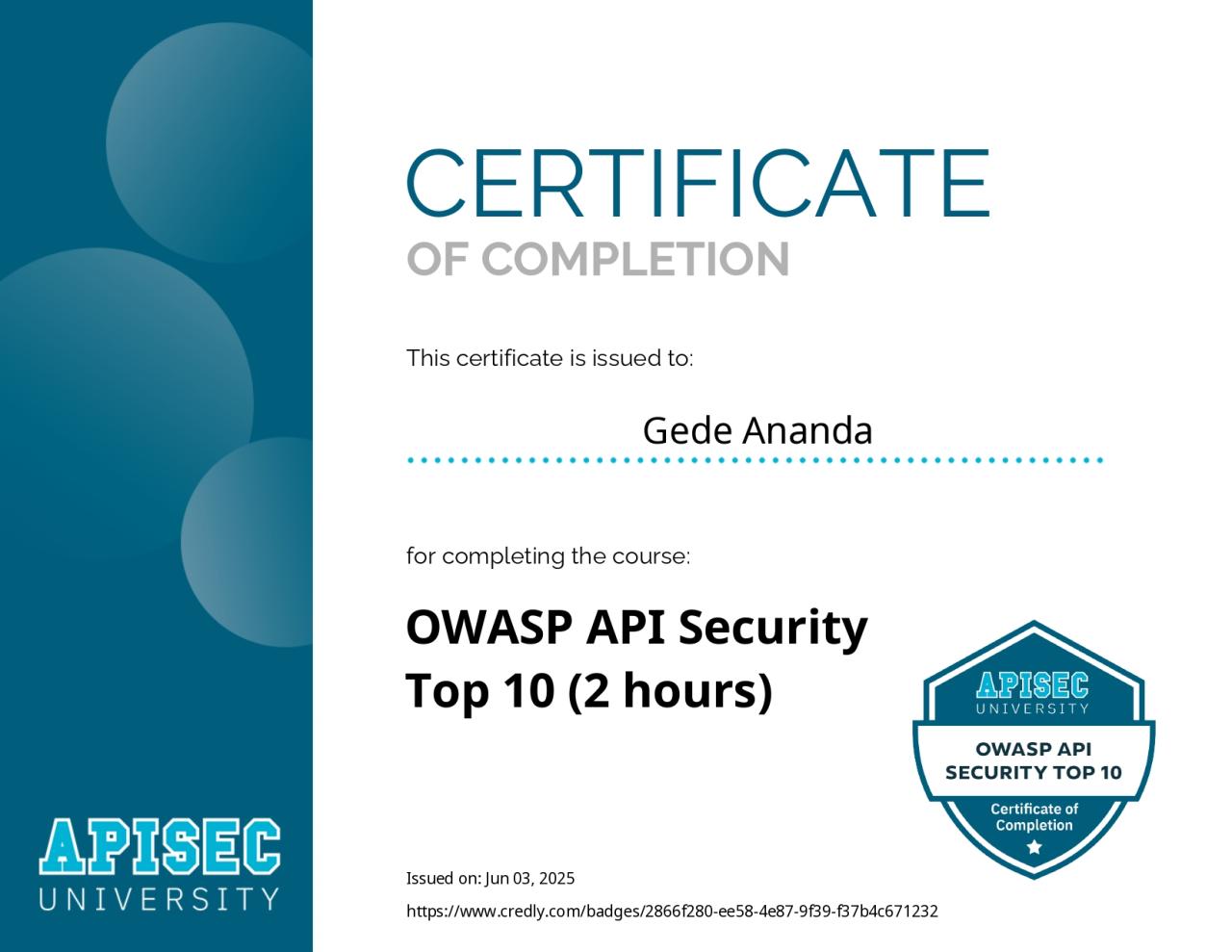 OWASP API Security TOP 10